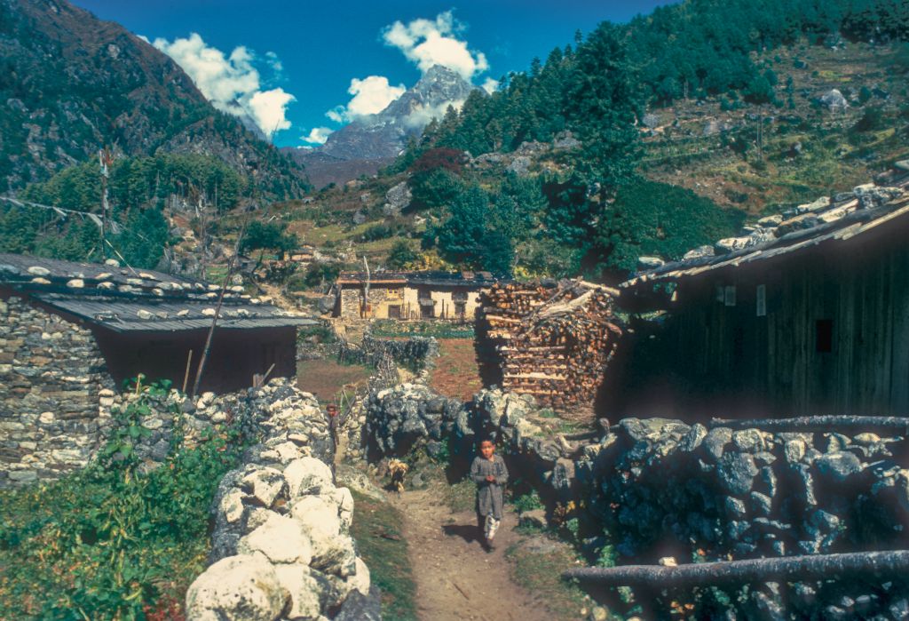 Le village de Monjo (2835 m)
