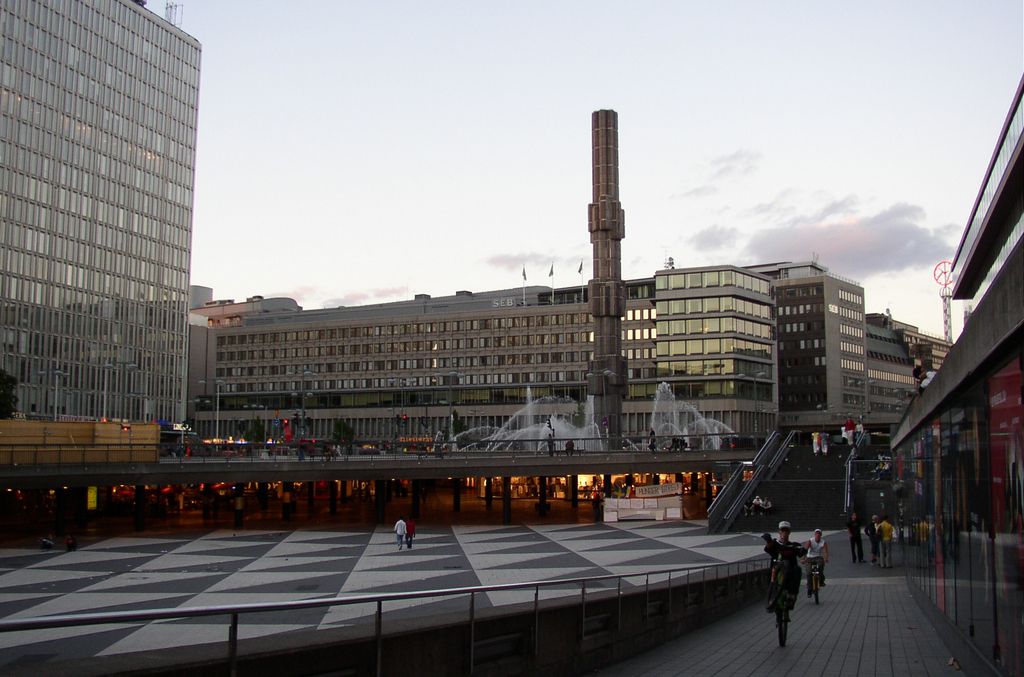 Stockholm : la gare T-centralen