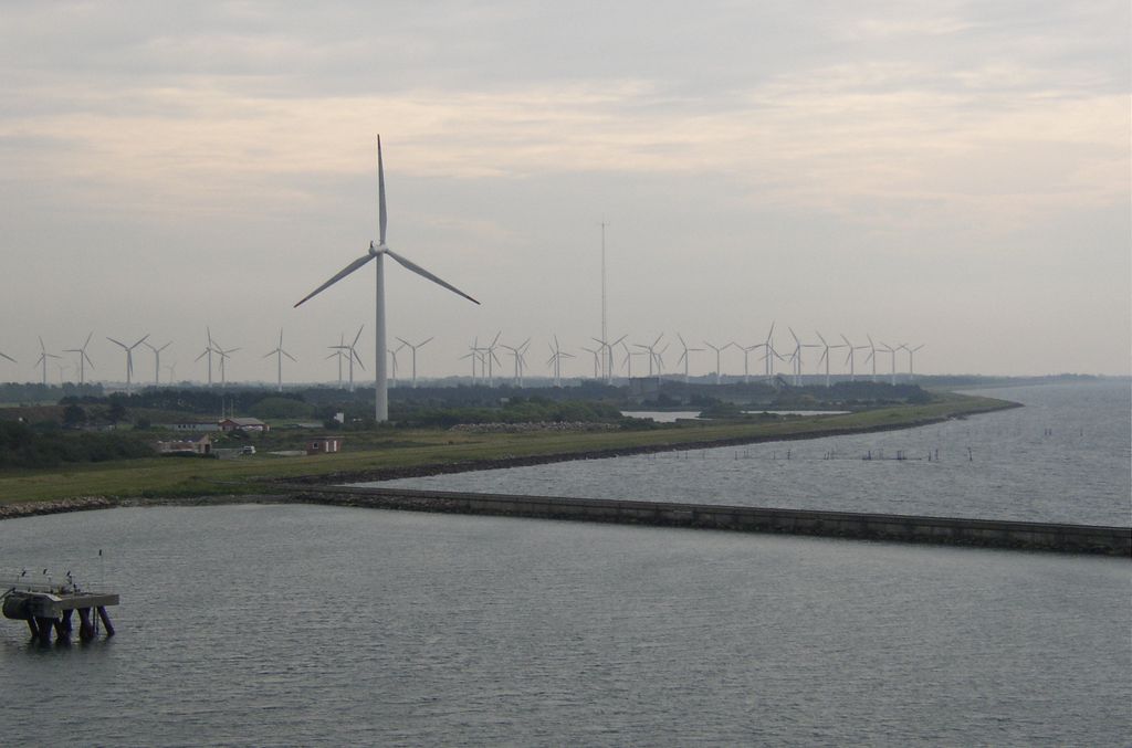 Ferme d'éoliennes en Allemagne