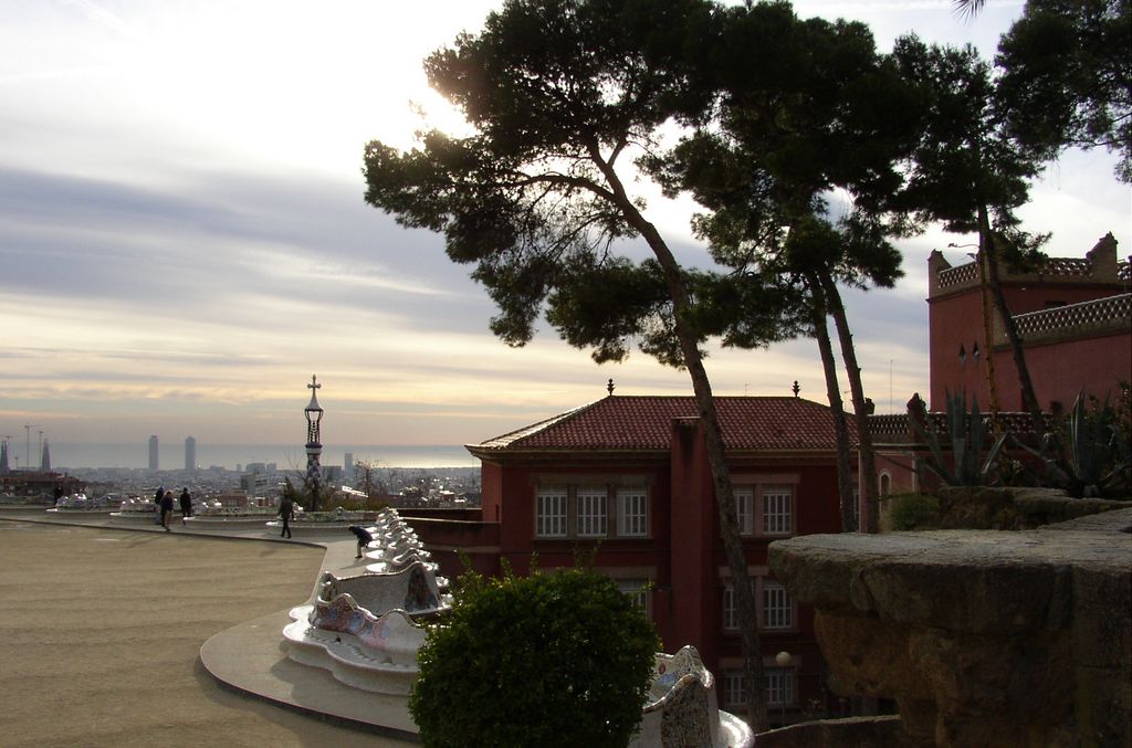 Le parc Guell (Architecte : A. Gaudi)