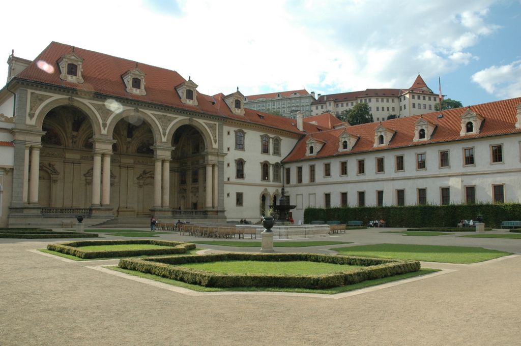 les jardins du Palais Wallenstein