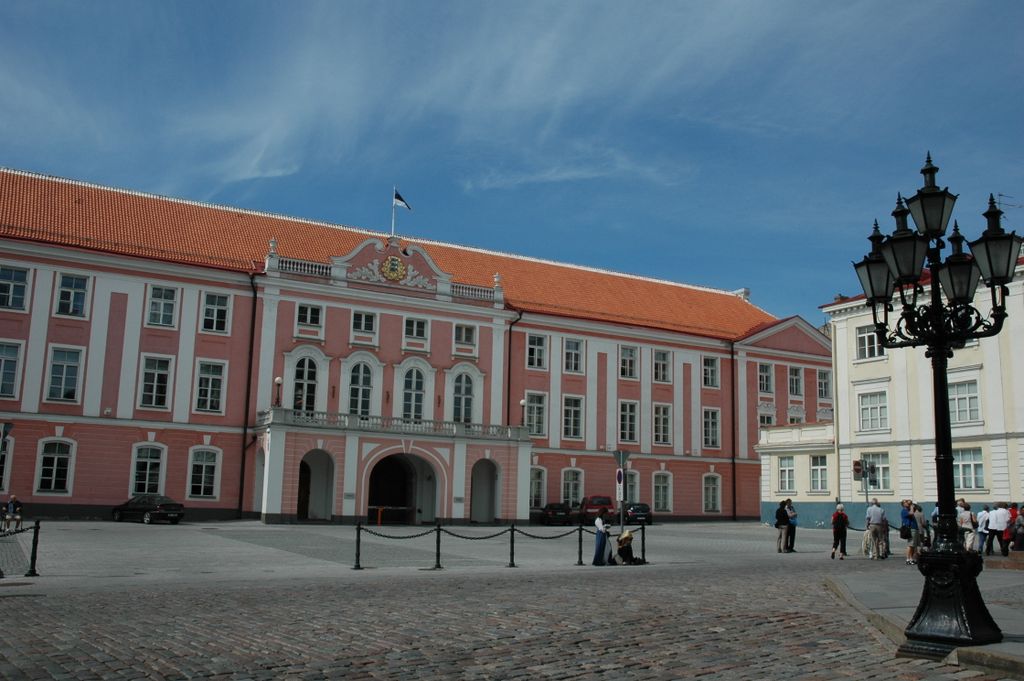 Le palais du Gouvernement (chateau de Toompea)
