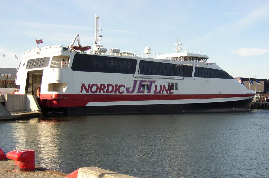 Le catamaran rapide pour Helsinki