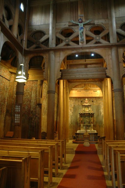 église d'Heddal : intérieur