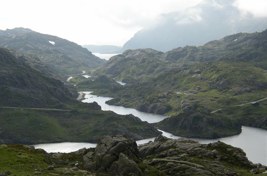 Paysage de fjords et lacs du Rogaland