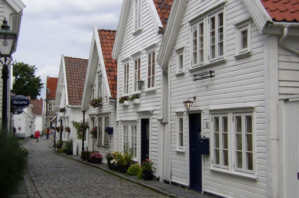 Stavanger : la vieille ville