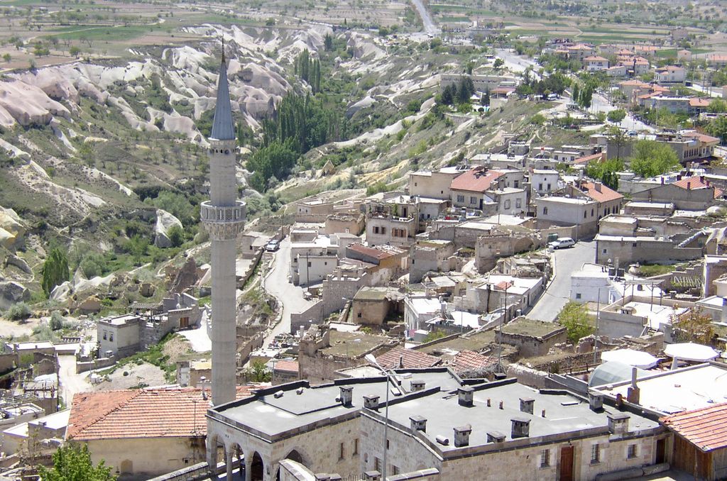 Uçhisar vue depuis la citadelle