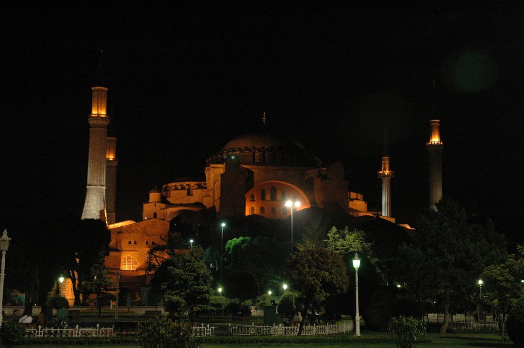 Istanbul by night : Sainte Sophie