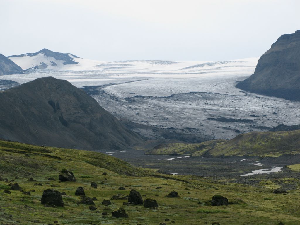 Vue sur le Myrdalsjokull