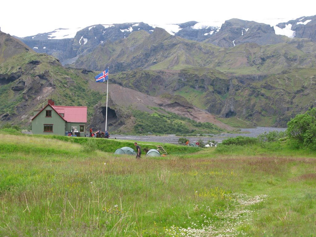 Le refuge de Langidalur à Thorsmork