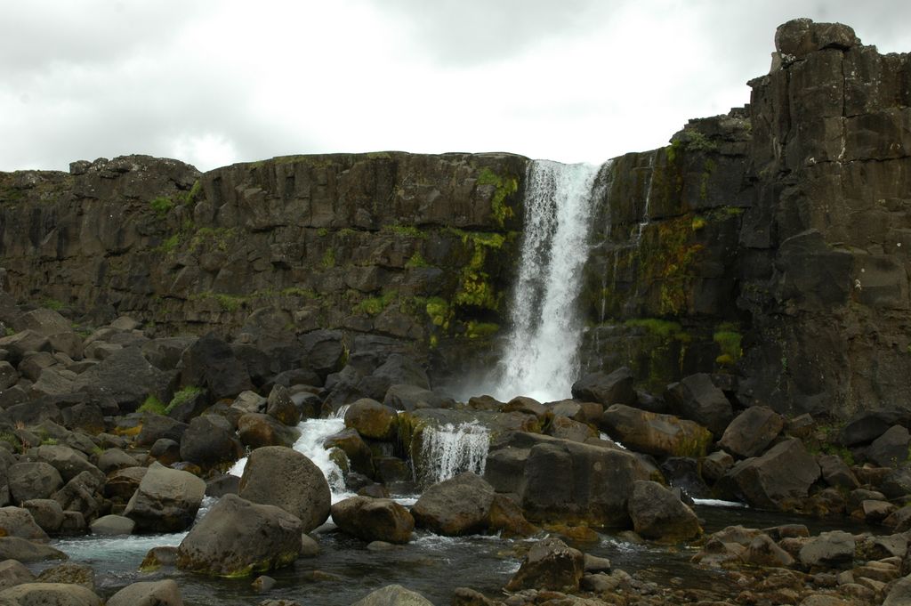 La cascade du site de Thingvellir