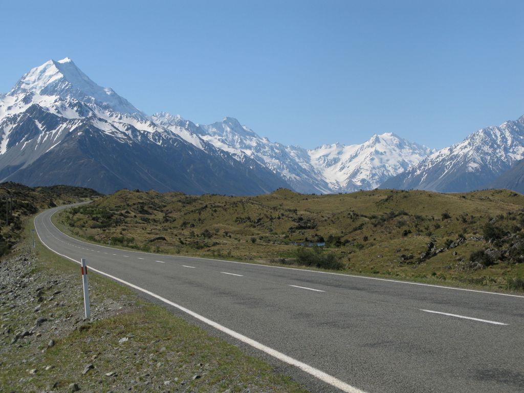 Retour au Mont Cook (versant est du massif)