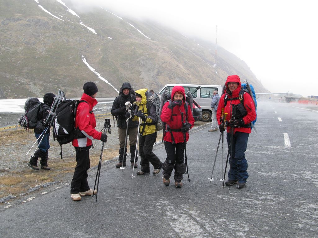 vers l'hospice du Grand Saint Bernard