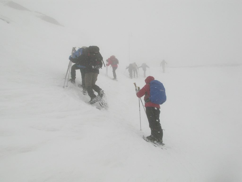 vers l'hospice du Grand Saint Bernard