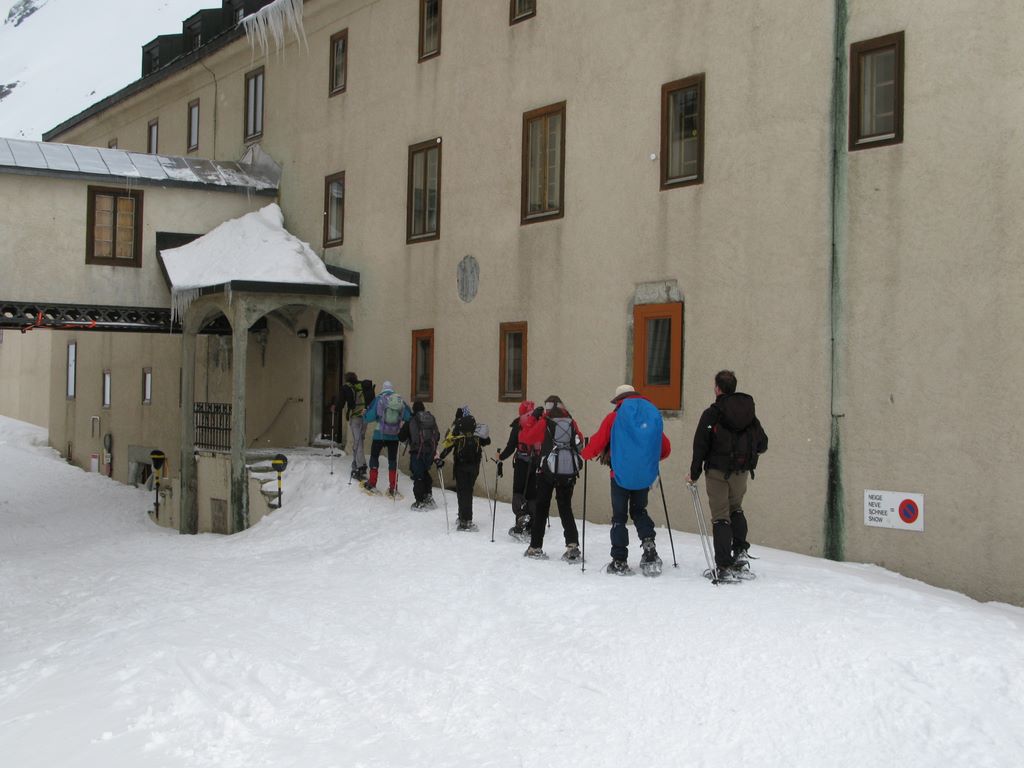 vers l'hospice du Grand Saint Bernard