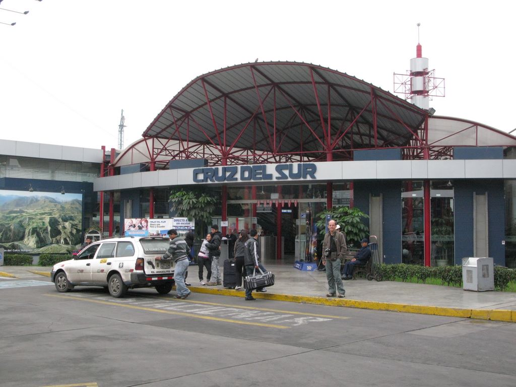 La gare routière de Lima