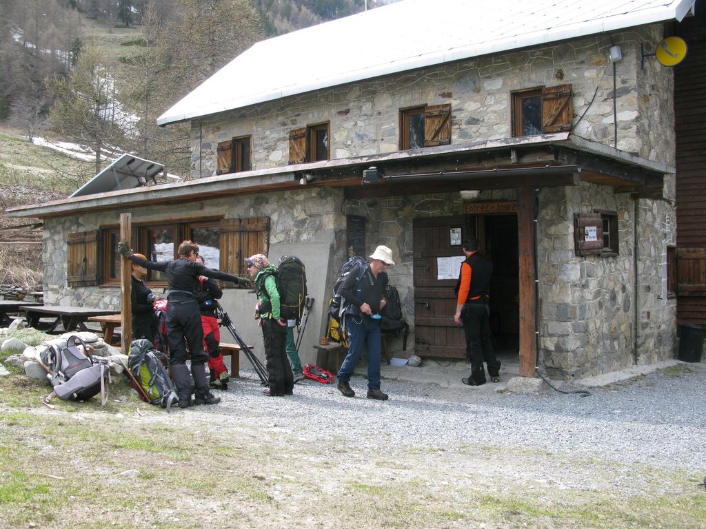 Arrivée au refuge Terzo Alpini