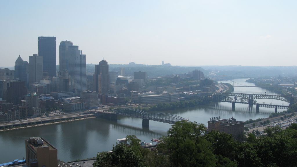 Pittsburgh depuis le Mont Washington
