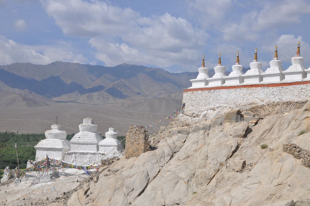 Monastère bouddhiste (gompa) de Shey, dans la vallée de l'Indus