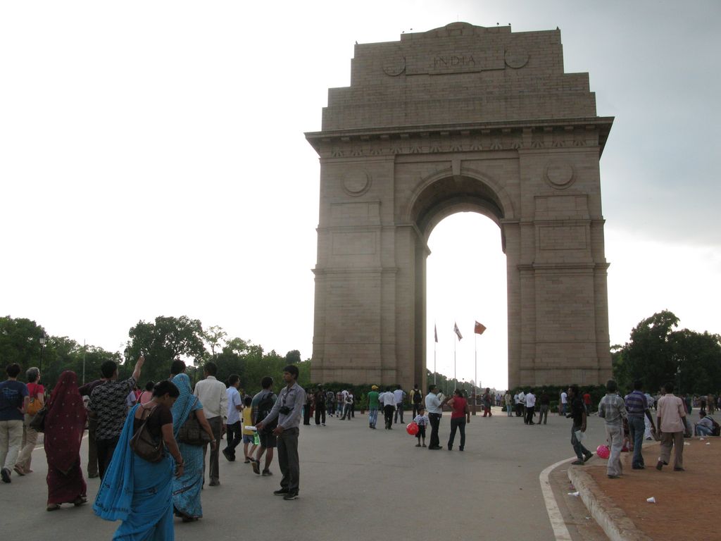 L'arc de triomphe (Delhi gate)