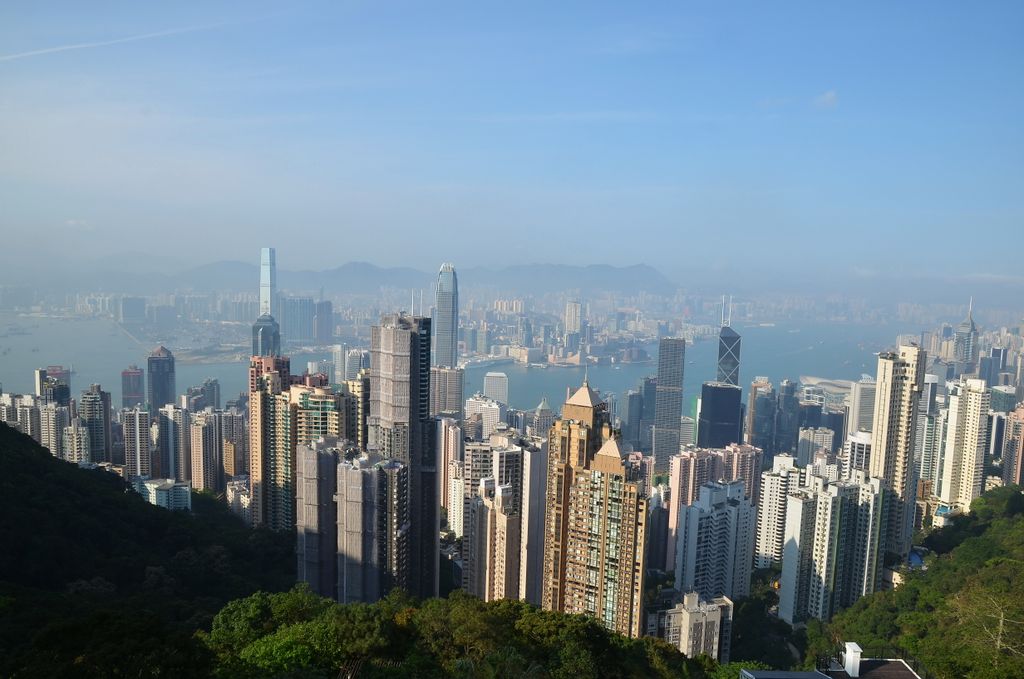 Panorama sur Hong Kong