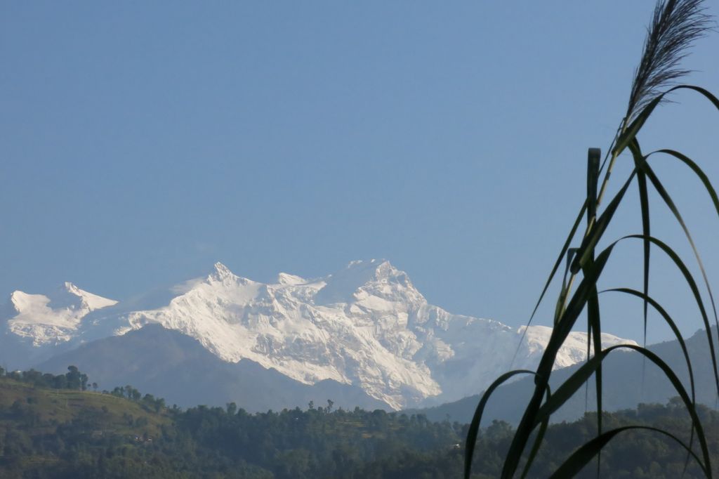 Dernière vue sur l'Himalaya