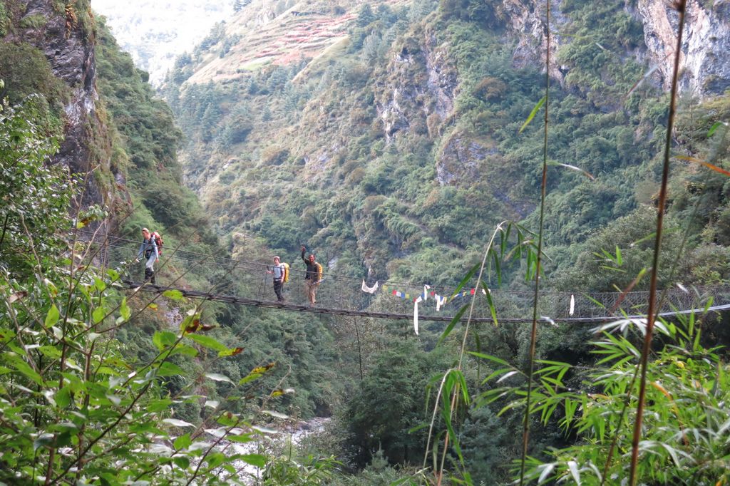 Pont sur la Bhuri Gandaki