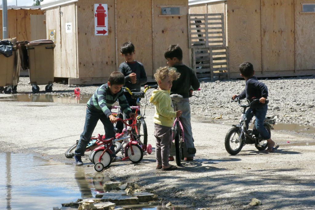 Le plaisir de voir jouer les enfants