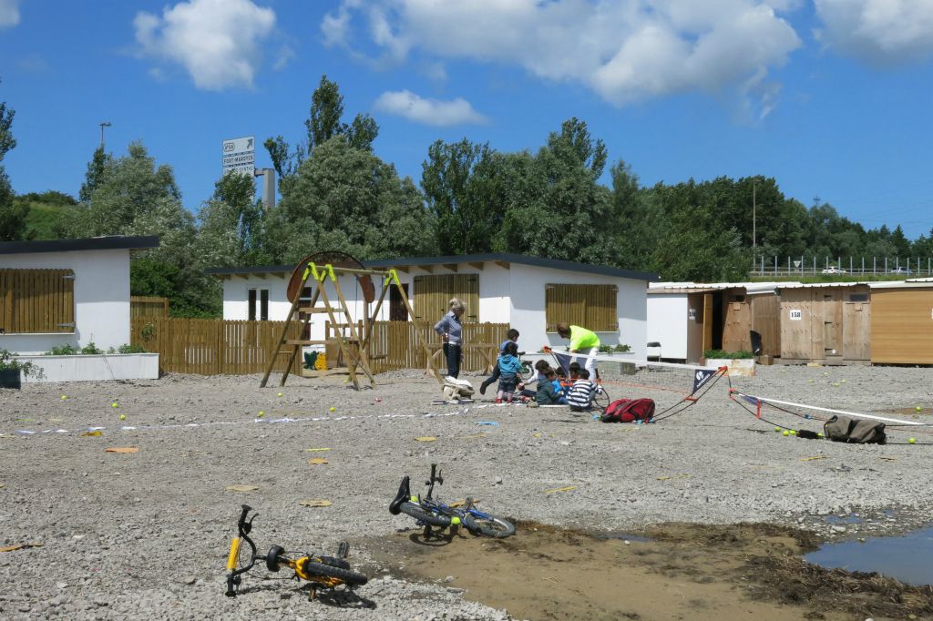 Vue sur l'école pour les enfants