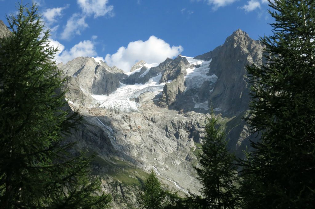 Face sud de la chaine du Mont-Blanc