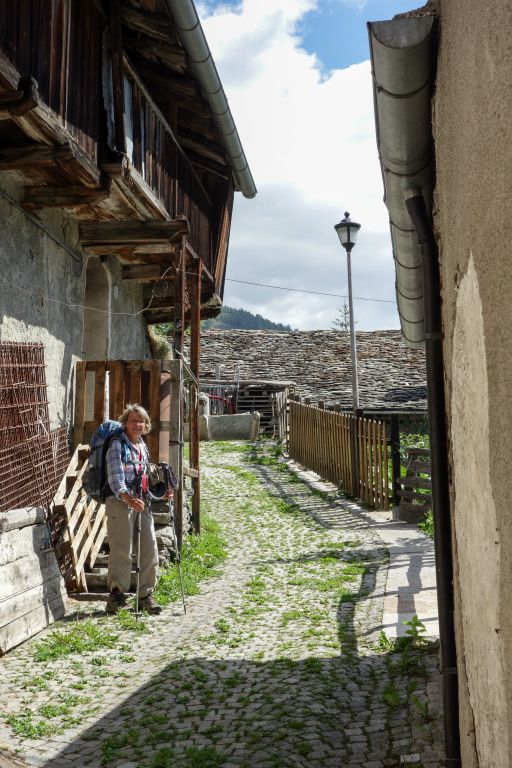 Arrivée au hameau de Cuchepache