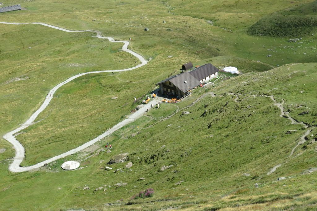 Descente vers le refuge