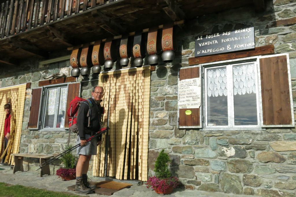 Arrivée à l'étable - fromagerie