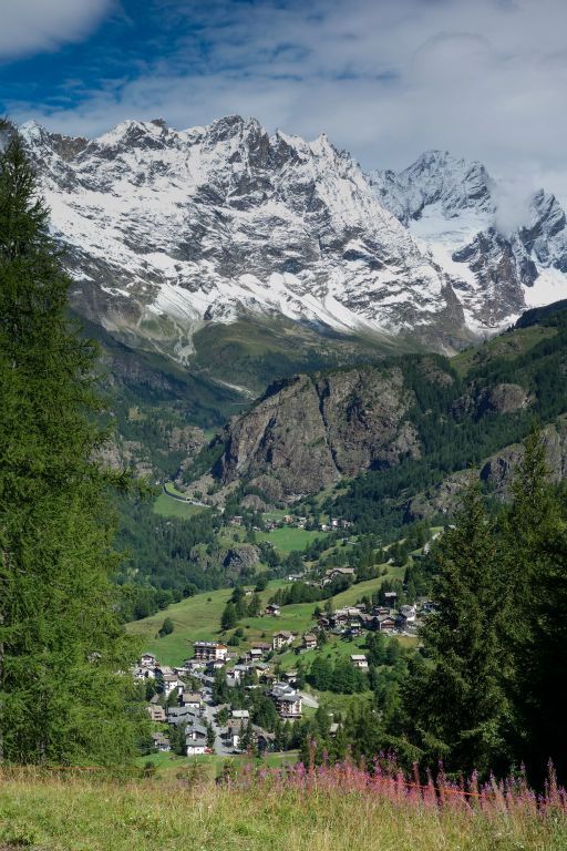 Vue sur Valtournenche