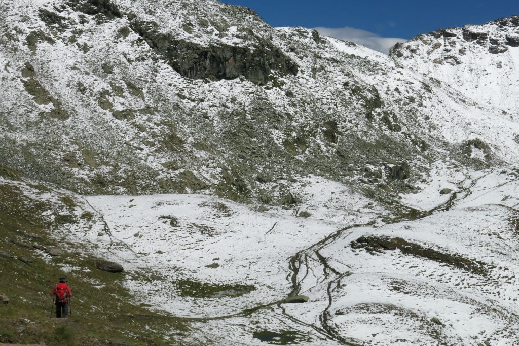 Descente du 1er col avant d'attaquer le 2ème