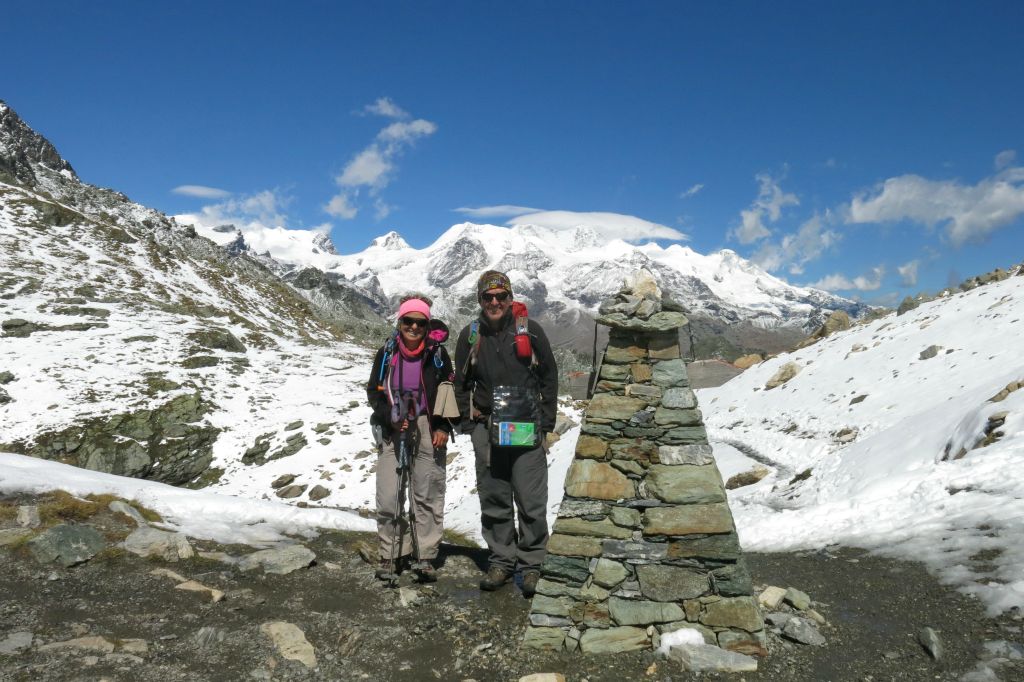 Arrivée au Col de Nannaz à 2773 m