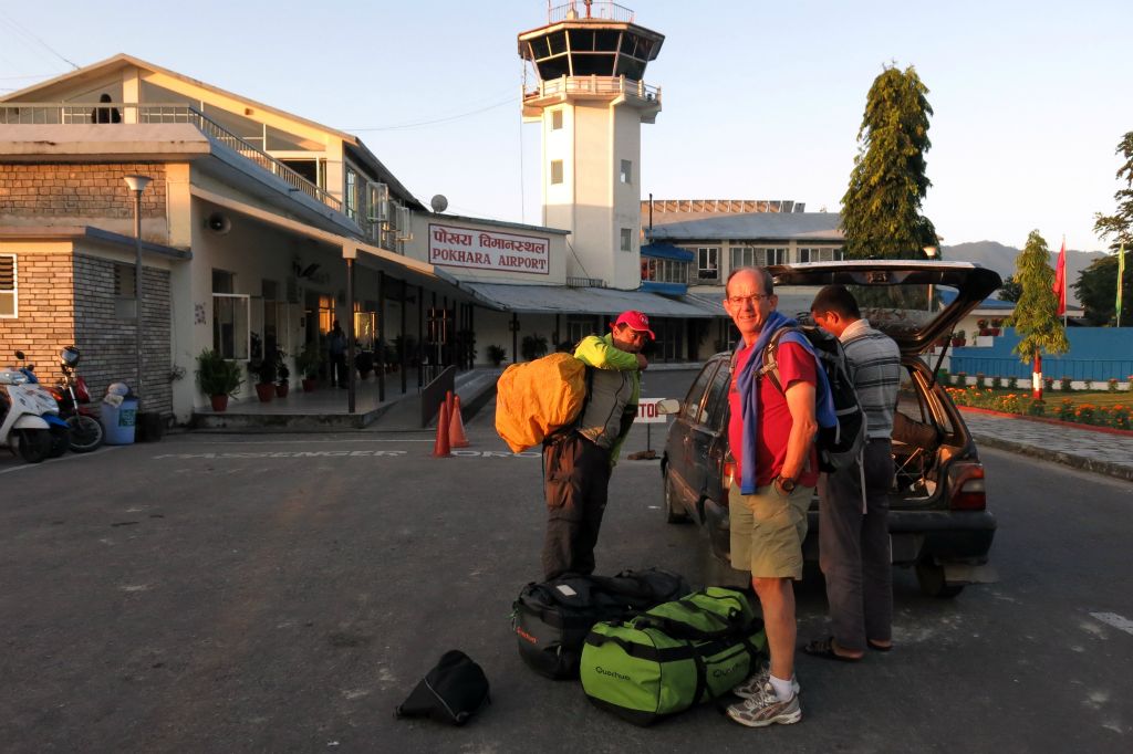 Transfert à l'aéroport de Pokhara