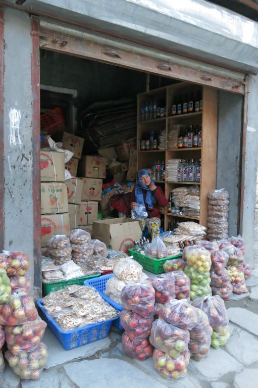 Vente de pommes fraiches et séchées à Jomoson