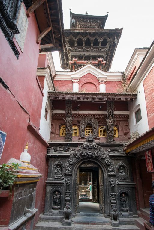 Le temple d'or à Patan