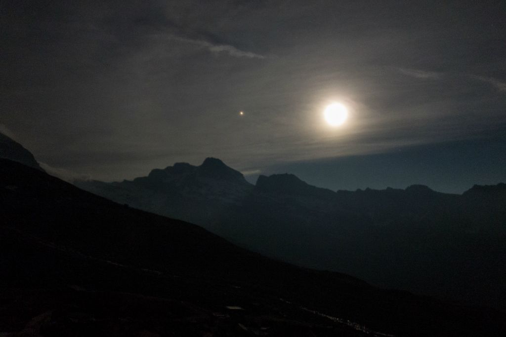 Au petit matin, le jour de l'ascension