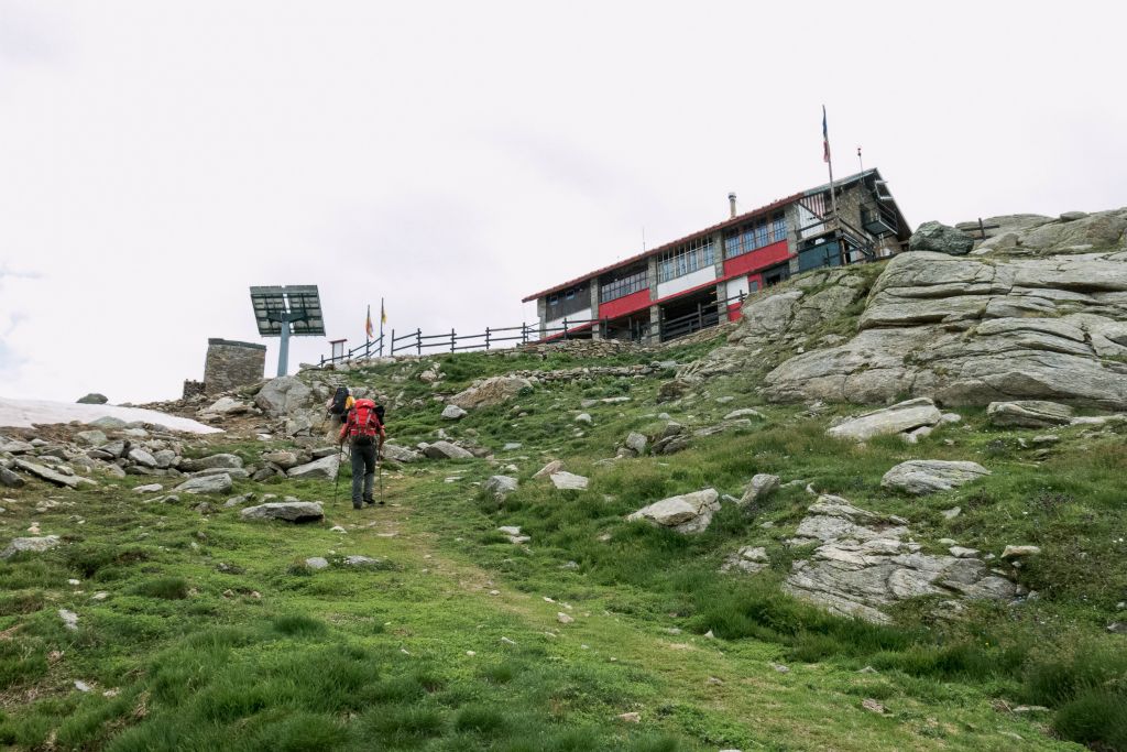 Arrivée au refuge Chivasso