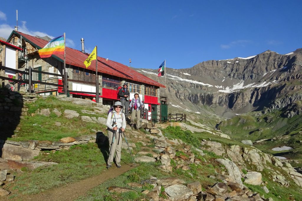 Départ du refuge Chivasso