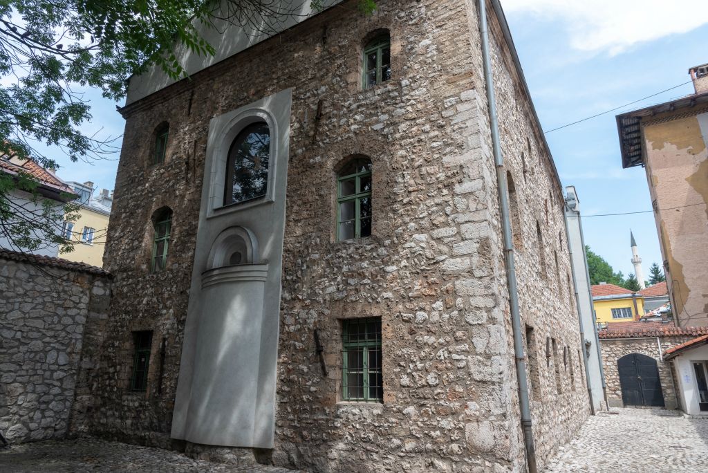 La plus ancienne synagogue séfarade de la ville (16ème siècle)  devenue musée