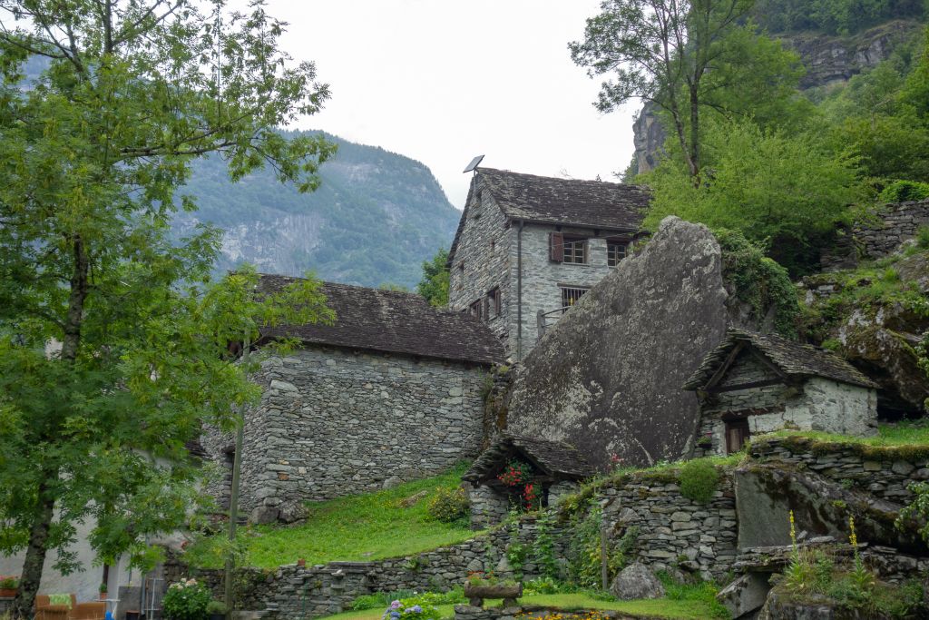 Le village de Ritorto dans le Val Bavona