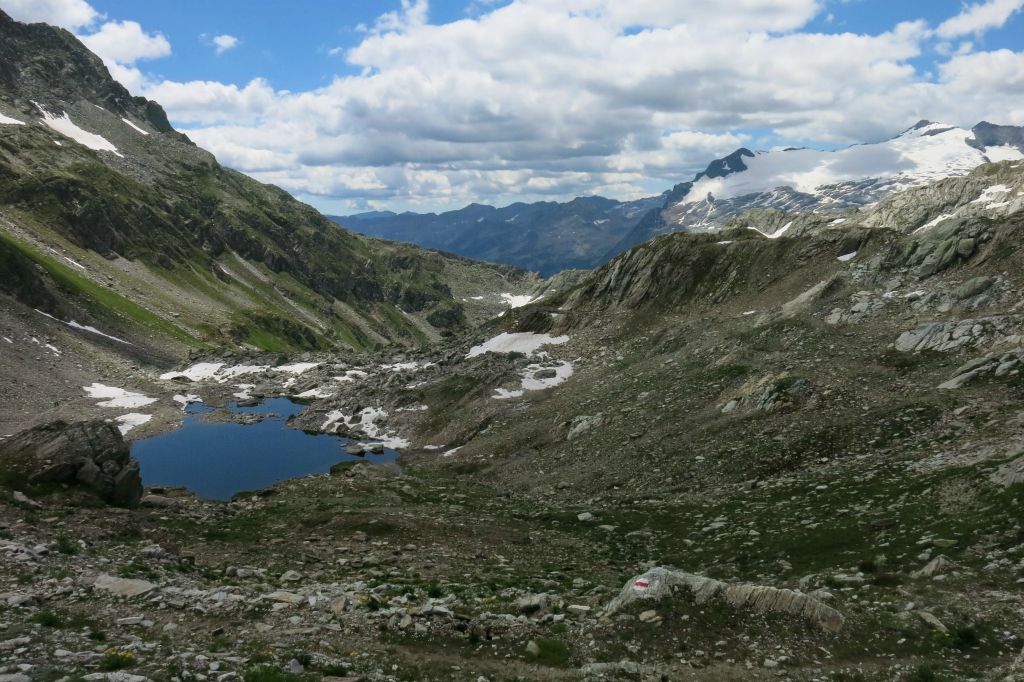 Descente du col dans le Val Torta