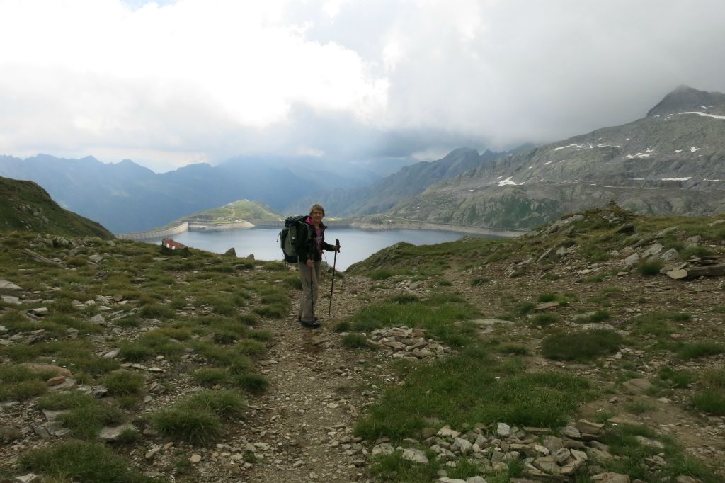 Vue sur le lac Naret