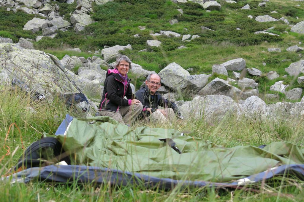 Nous avons trouvé un endroit que nous espérons discret pour notre 2ème bivouac