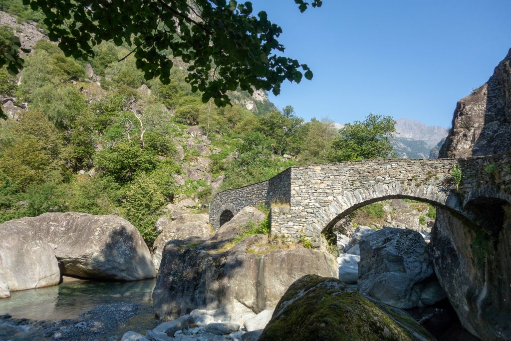 Le pont à Fontana