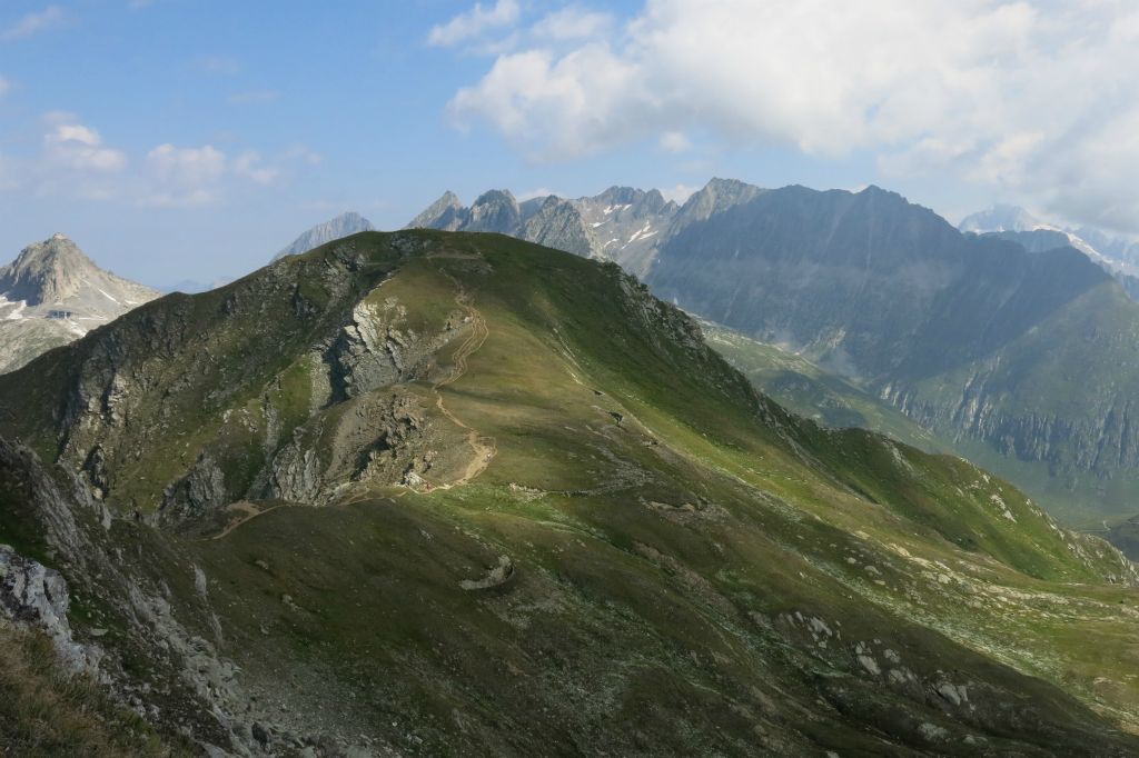 Vue sur ce que l'on vient de parcourir