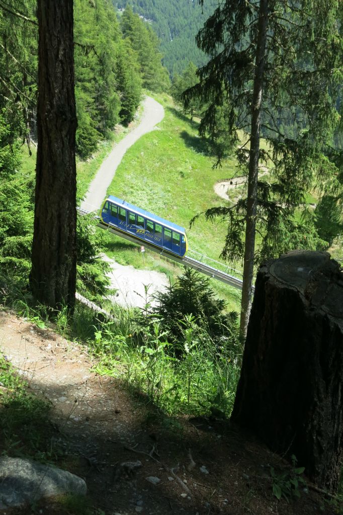 Le funiculaire de St-Luc